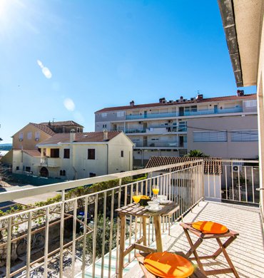 apartman s pogledom na more biograd